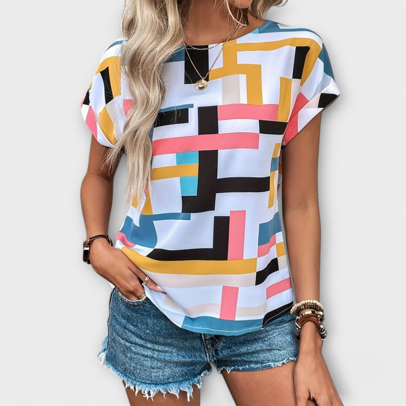 Chloe - Short sleeve blouse