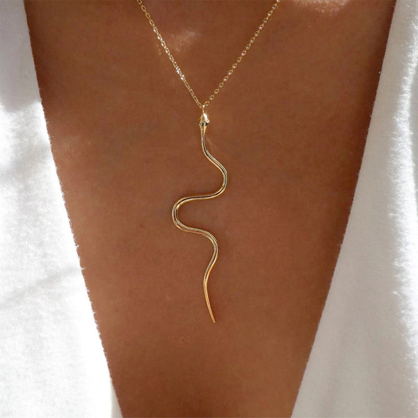 Vintage snake necklace