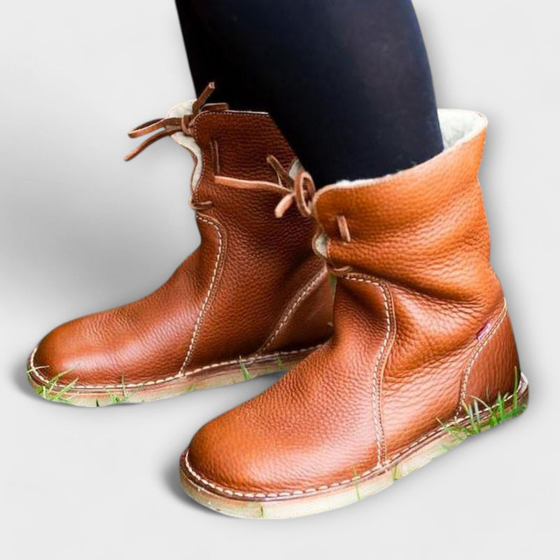 Waterproof Boots with Wool Lining