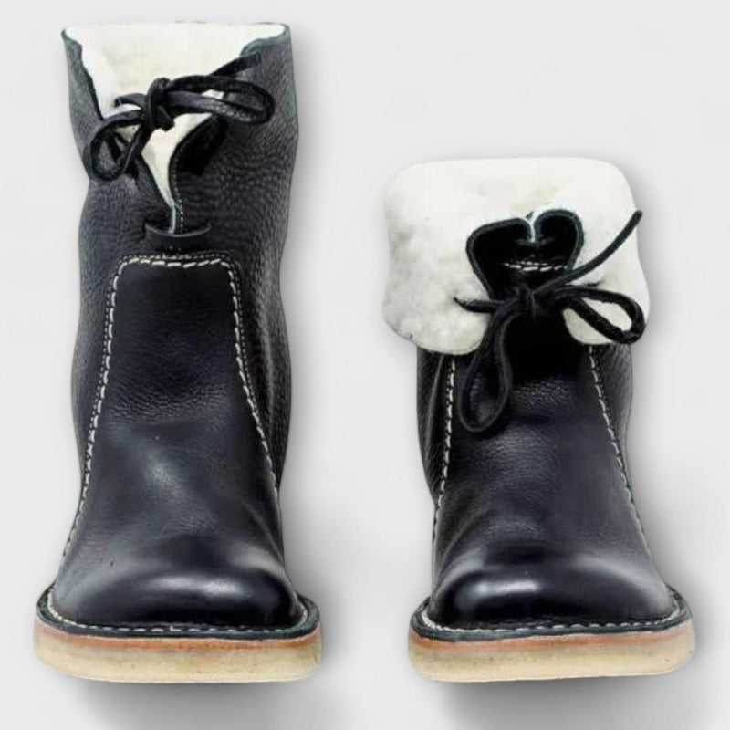 Waterproof Boots with Wool Lining