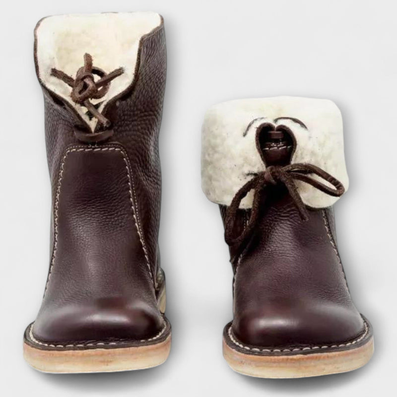 Waterproof Boots with Wool Lining