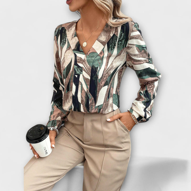 Printed blouse