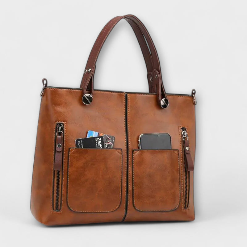 Flair. - Elegant leather bag