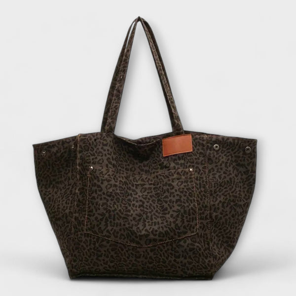 Flair. - Elegant shoulder bag in leopard print