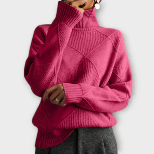 Melanie - Cozy turtleneck sweater