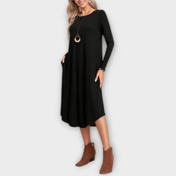 Long-sleeved winter dress