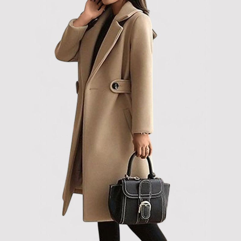 Wool Belted Winter Coat