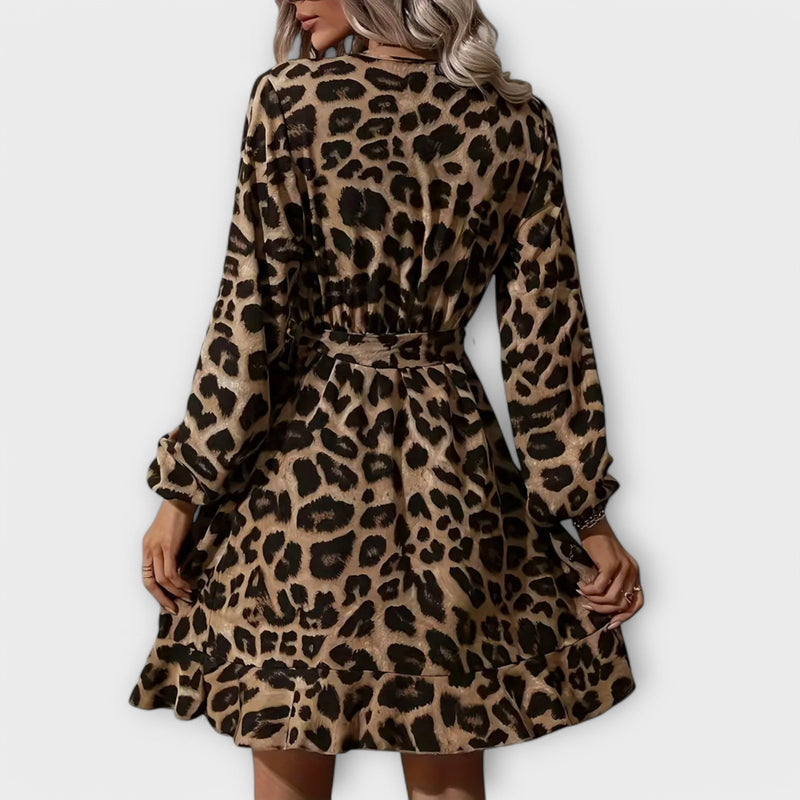 Chic leopard dress