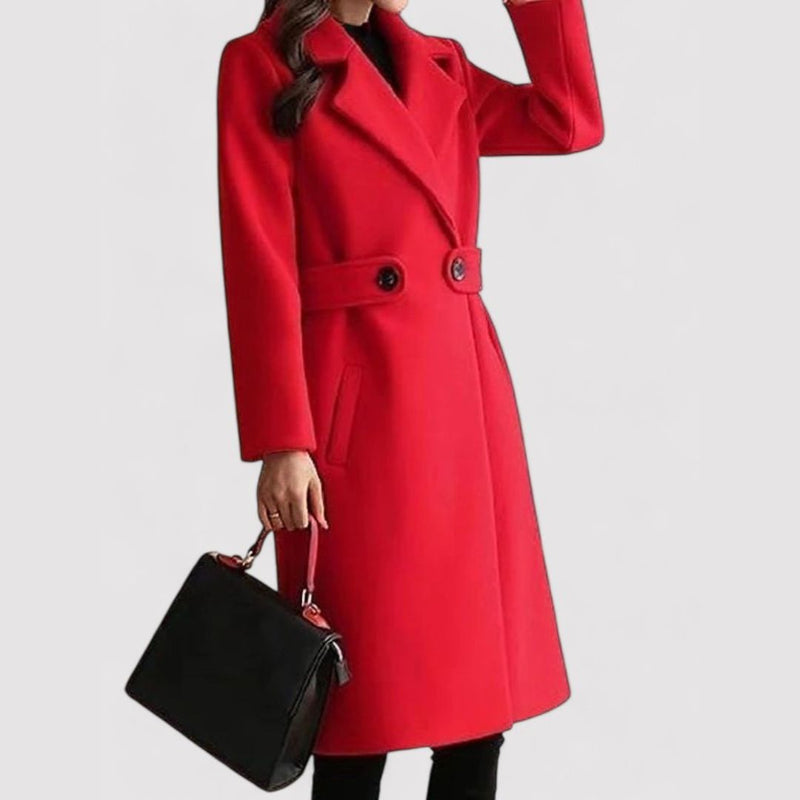 Wool Belted Winter Coat