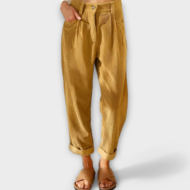 Jana - Modern corduroy pants