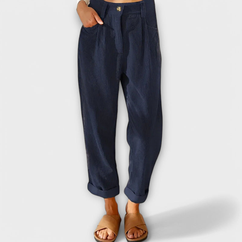 Jana - Modern corduroy pants