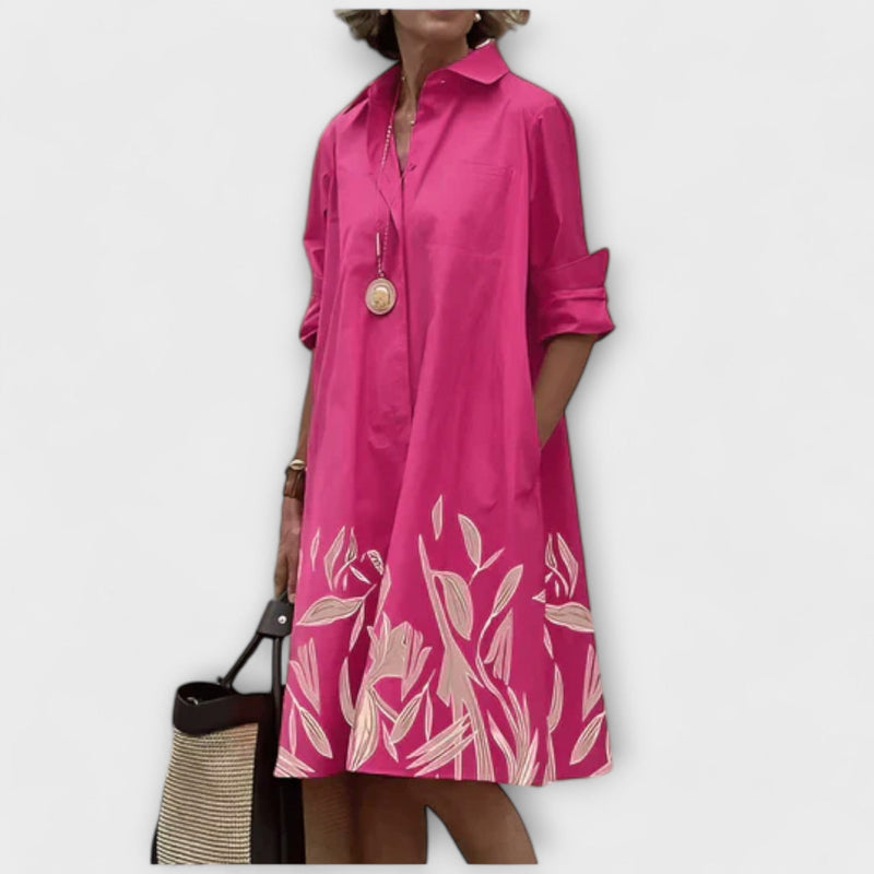 Modern shirt dress