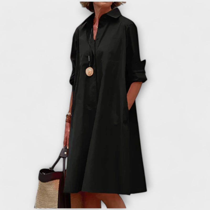 Modern shirt dress