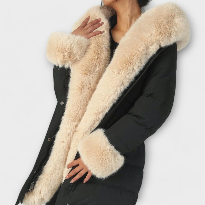 Loa - Premium quilted fur coat