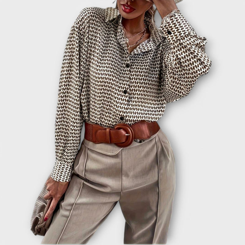 Ashley - Vintage long sleeve blouse