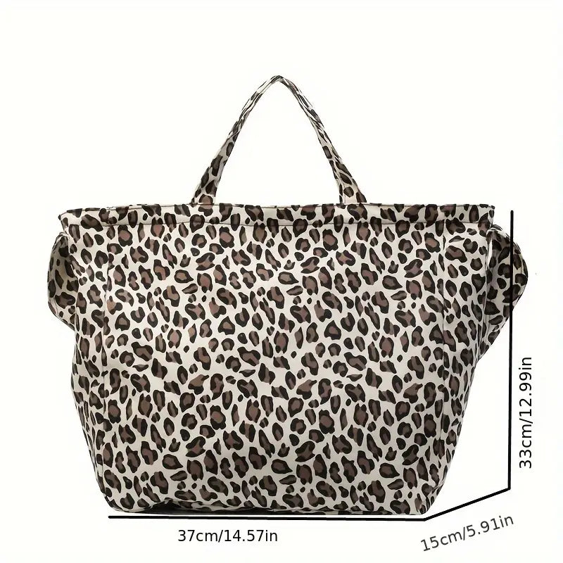 Flair. - Stylish bag in leopard print