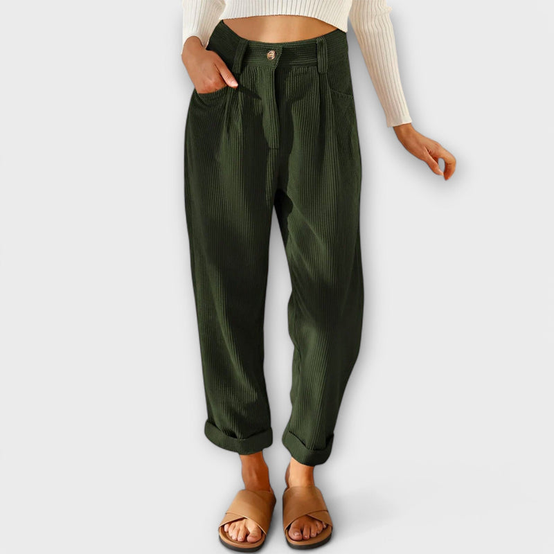 Jana - Modern corduroy pants