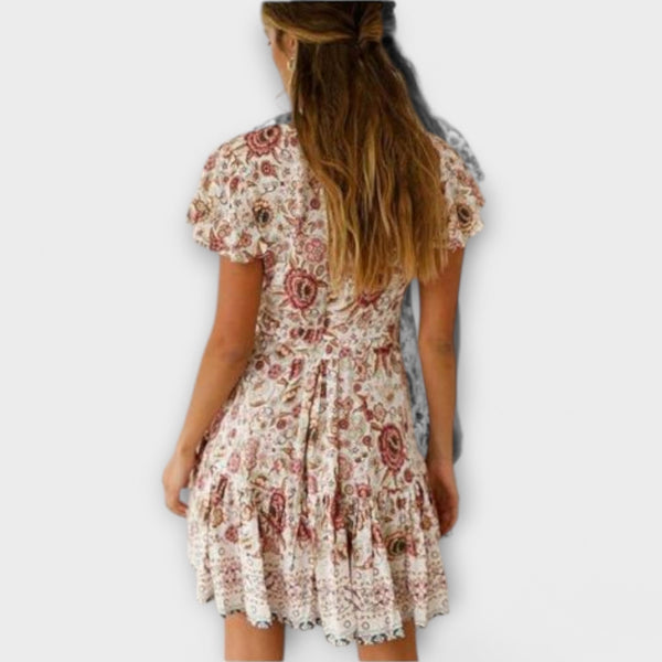 Amina - Short boho dress