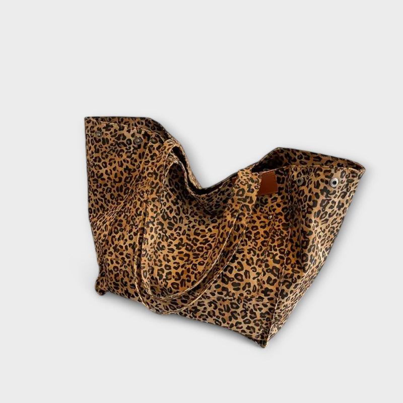 Flair. - Elegant shoulder bag in leopard print