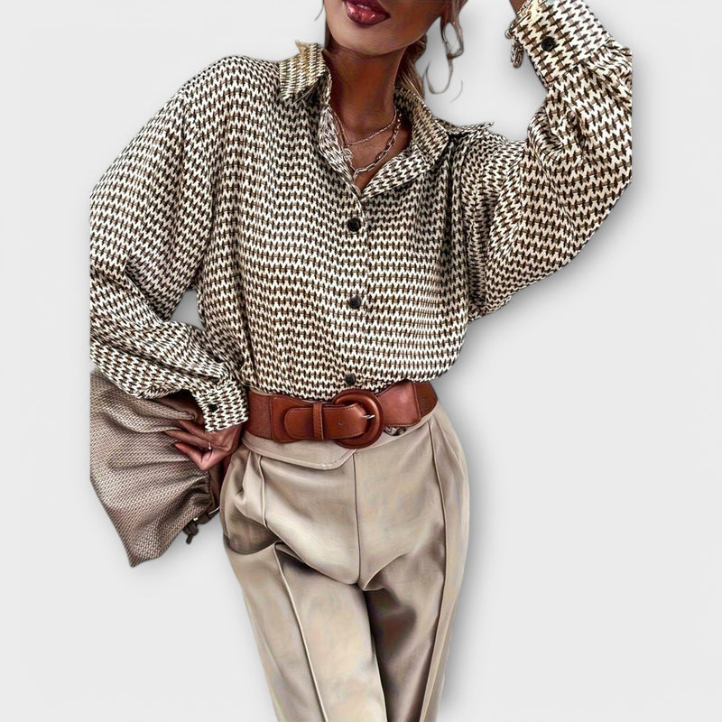 Ashley - Vintage long sleeve blouse