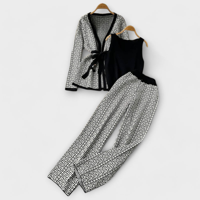 Alba - winter knit trio