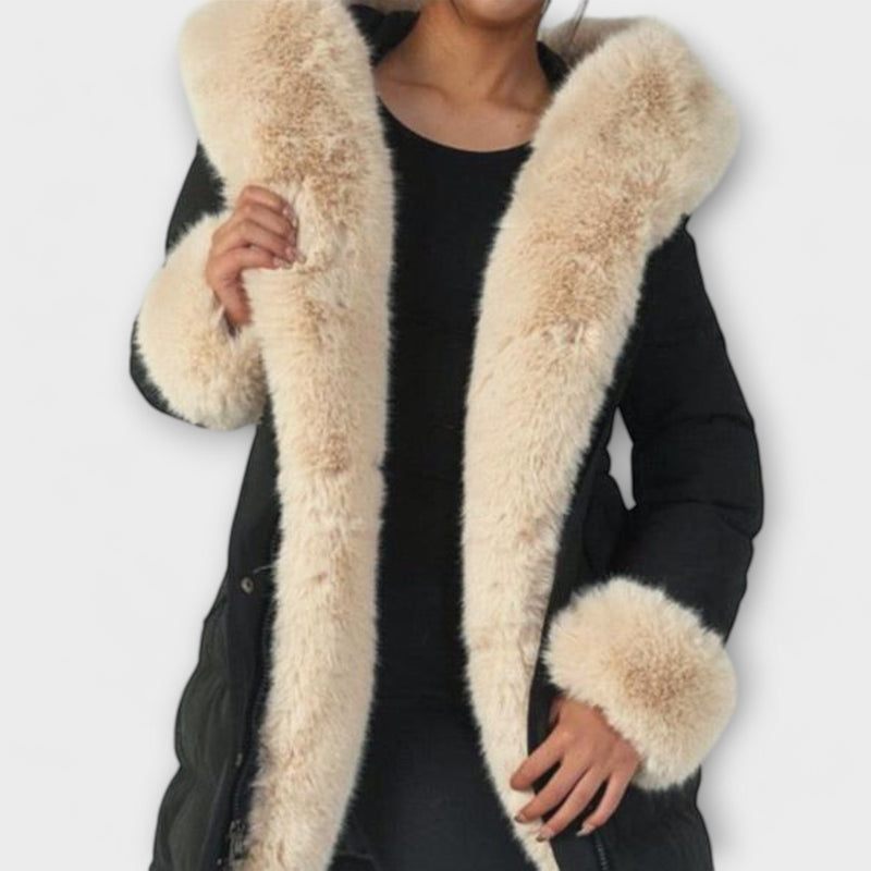 Loa - Premium quilted fur coat