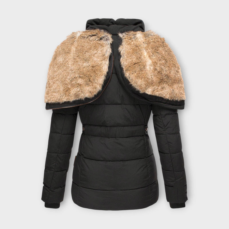 Emina - Cozy jacket with fur lining